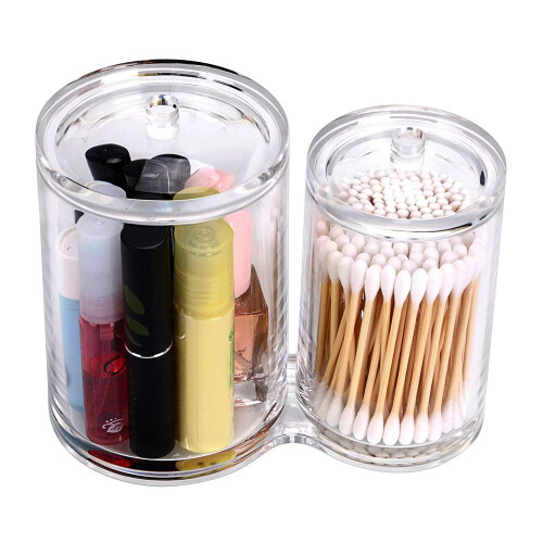 Organizer-Set, transparentes Acryl mit beschwerten Deckeln 1