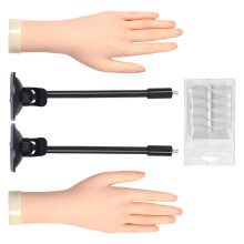 Realistic Silicone Mannequin Hand-Add support with lef