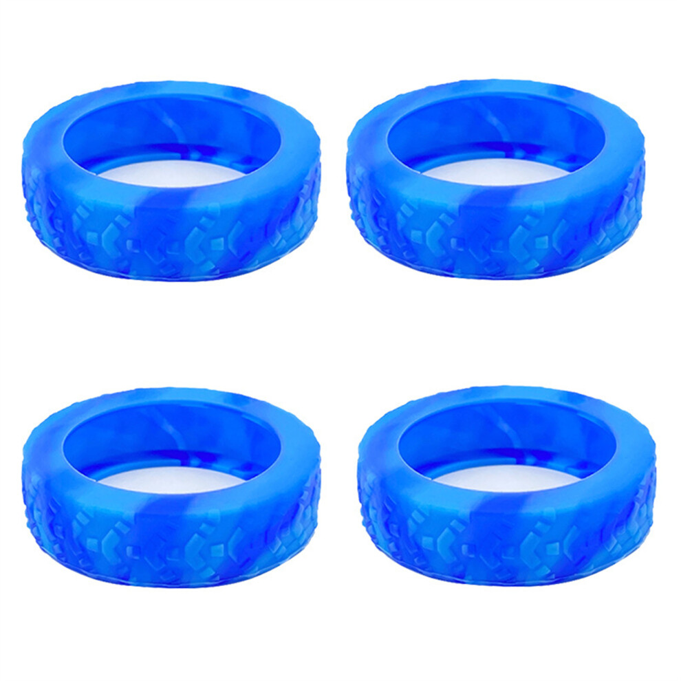 4Pcs Prevent Damage To Your Luggage Wheels-Dopamine Blue/Light 7696000913391