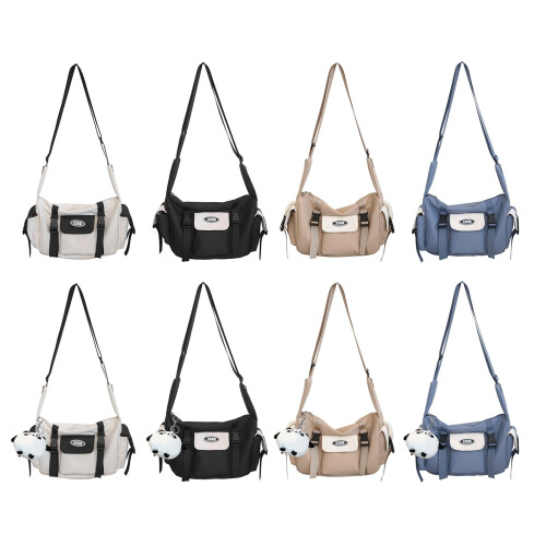 Spacious and Functional Messenger Shoulder-Blue With pendant 1