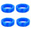 8PCS Durable Silicone Wheel Covers for-purple plus light pu 7