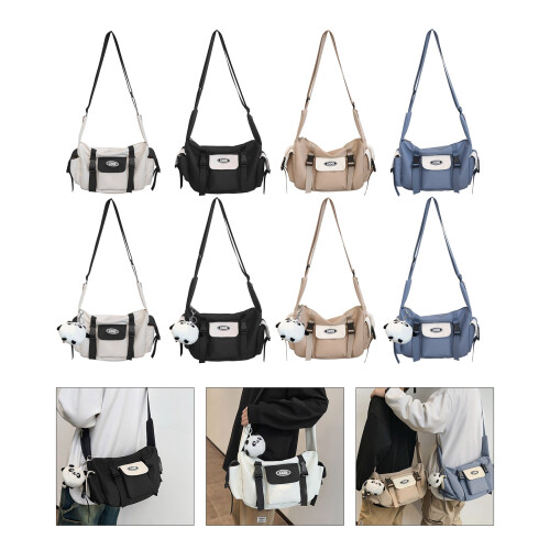 Spacious and Functional Messenger Shoulder-Blue With pendant 2