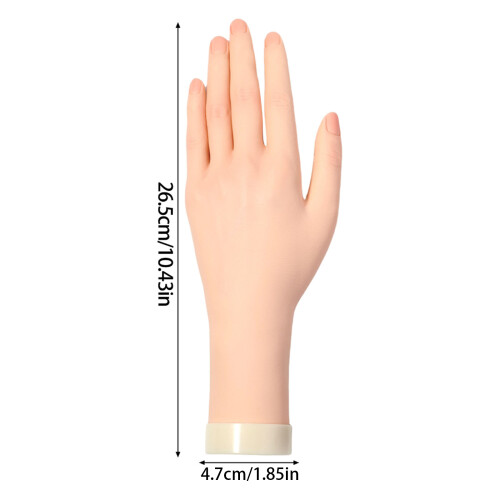 Realistic Silicone Mannequin Hand-Add support with lef 1