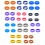 4pcs Protect Your Suitcase Wheels from Scratches-Purple 3
