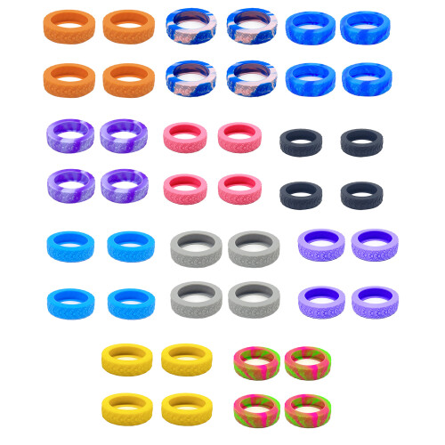 4pcs Protect Your Suitcase Wheels from Scratches-Purple 2