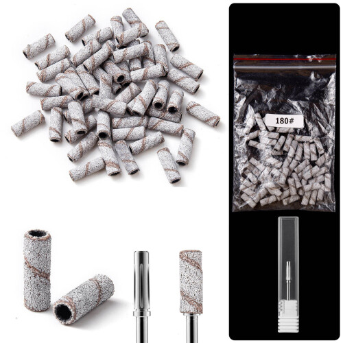 Sanding Bands for Nail Drill Bits,-240 mesh sand ring a 2