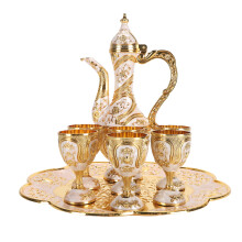 Türkisches Teeservice im Vintage-Stil,