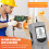Multifunction Wall Scanner Detects Metal Objects And AC-Yellow 3