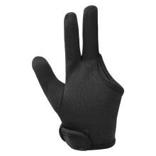 Hair Styling Mittens Lightweight Safety Gloves Heat Shield Non Slip Protection For Flat Iron And Blow Dryer Black