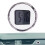 Car Dashboard Clock with Bright Digital Display, Strong Adhesive, Waterproof, White 1