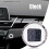 Car Dashboard Clock with Bright Digital Display, Strong Adhesive, Waterproof, White 2