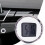 Car Dashboard Clock with Bright Digital Display, Strong Adhesive, Waterproof, White 5