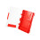 Plastic Drill Bit Storage Case Box With Removable-Large red 1