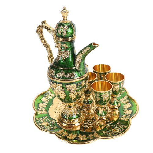 Weintopf-Set aus Metall, rostfrei, wasserdicht, 2