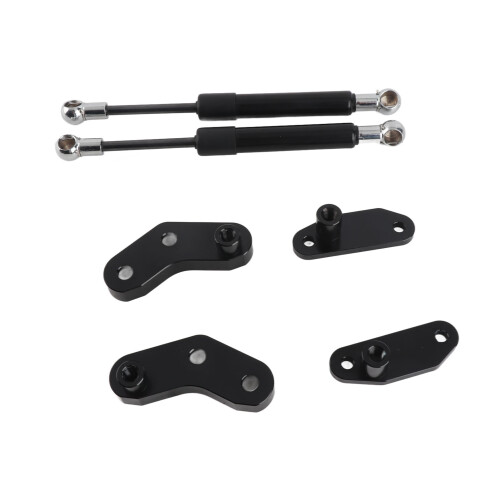 Türöffner-Kit, schwarz eloxiertes Eisen, passend 2