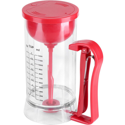 Electric Battery Powered Pancake Batter Mixer Dispenser Automatic Blending Tool Cupcake Waffle Batter Ergonomic Handle 1
