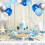 Διακοσμήσεις γενεθλίων για πάρτι γάμου, baby shower, κομψό σετ μπαλονιών με γκλίτερ 6