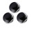3PCS Silber Schwarz PU Leder Indoor Freizeit 10