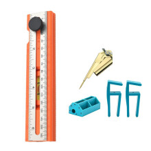 Rotatable Positioning Ruler For Cabinetry Foldable-Set E