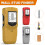 Portable Ergonomic Handheld Device For Locating Buried-Red 5