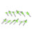 12PCS 1/4Inch Shank Router Bit Set Assorted Shapes Suitable For 5