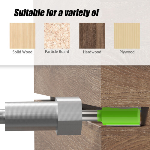 12PCS 1/4Inch Shank Router Bit Set Assorted Shapes Suitable For 1
