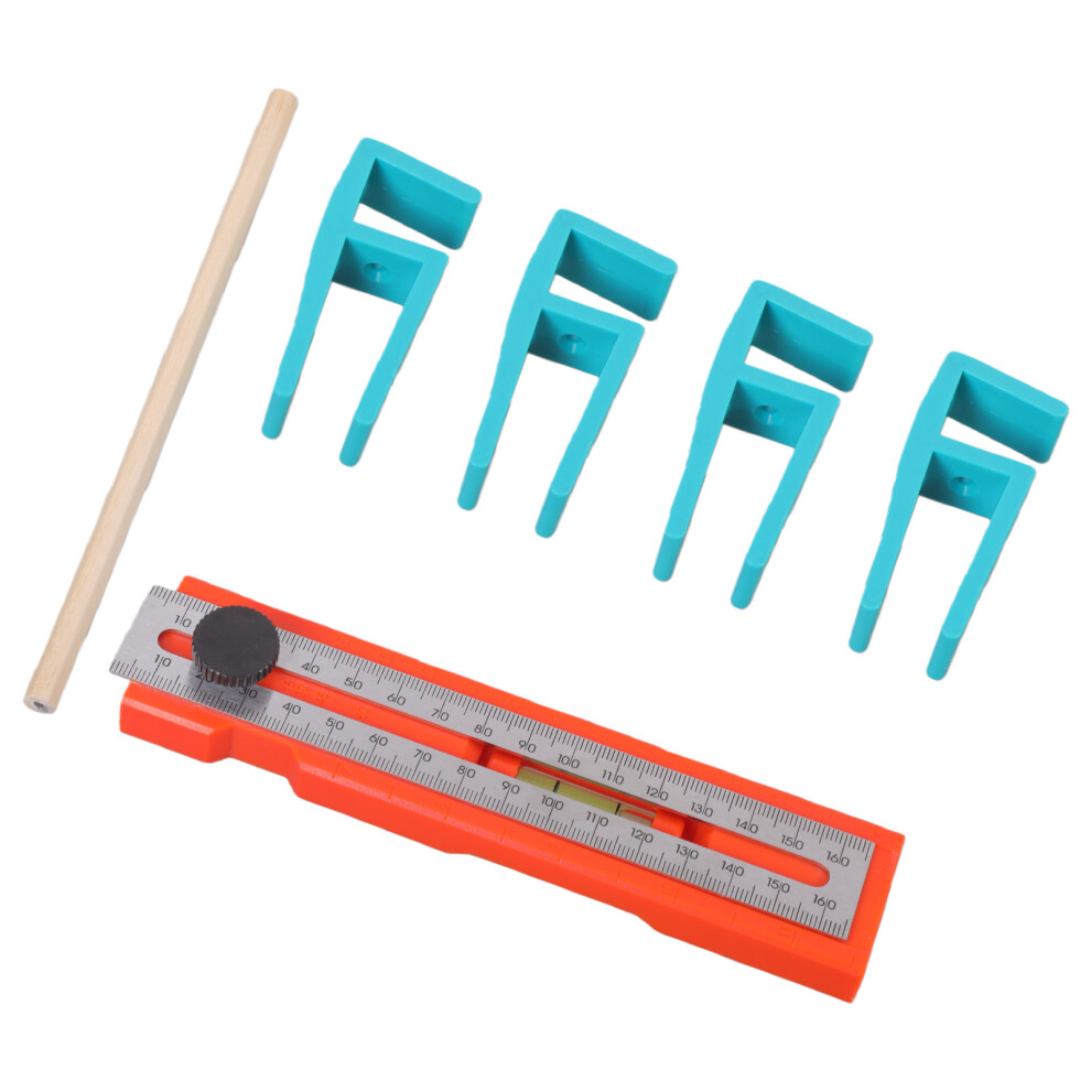 Rotatable Marking Ruler Woodworker Horizontal Mark Base-Set D 7627000420190