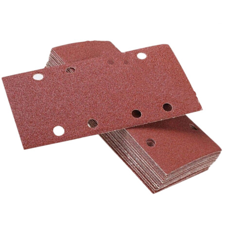 Disques abrasifs floqués longue durée, support-50 pièces