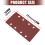 Disques abrasifs floqués longue durée, support-50 pièces 5