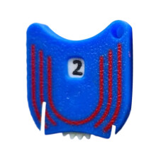 Golf markers and hit counters, portable golf scoring tool-Blue