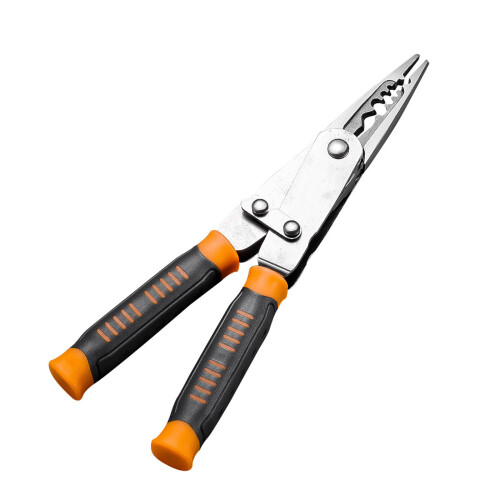 Multifunctional Two Headed Metal Pliers With Rapid Shear
