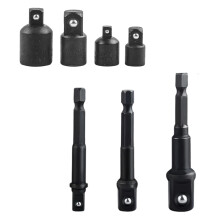 Kit d'embouts d'adaptateur à douille carrée, 4 tailles,-Noir