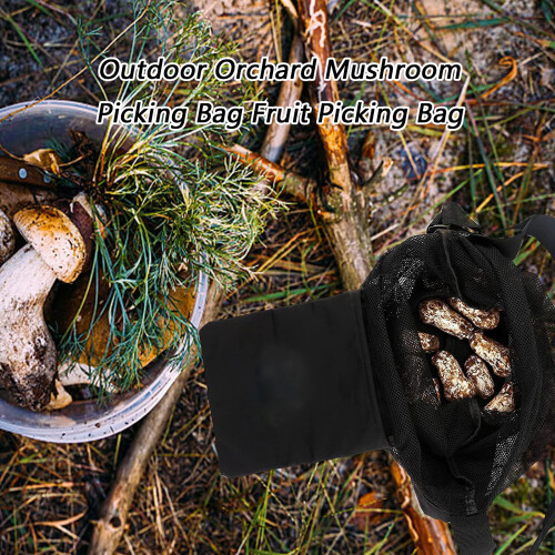 Lightweight Breathable Mesh Fruit Gathering Bag Container 1