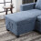 Living And Home L-Shaped Corner Sofa Bed 3 Seater Sofa with Storage 5