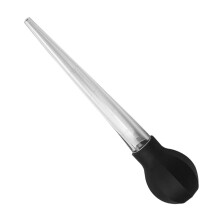 Silicone Turkey Baster Pump For Marinade Injection, Oil Dropping Tube, Plastic Flavor Injector, Barbecue Cooking
