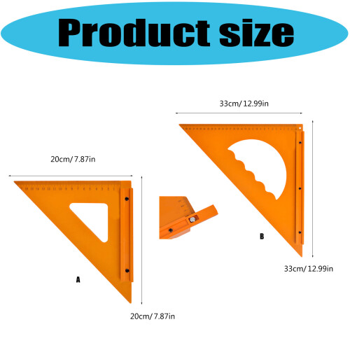 Woodworking Square Right Angled Gauge Lightweight-Style B 2