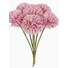 Charmante kunstmatige chrysantenballen, zijden bloemen voor huis- en bruiloftsdecoratie (10 stuks)