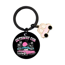 Customizable Keychain With Engraved Design For Keys Bags Car-7
