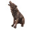Wolfsstatue, Kunstharz, innovative 9