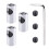 Multipurpose 5mm Conversion Adapter Metal Sleeve for-1pcs 1