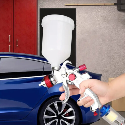 Plastic Sprayer Paint Cup Sprayer Cup Air Feed Paint-125ml 1