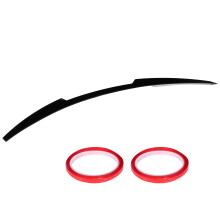 Glänzend Schwarz Hinten Dach Spoiler Flügel Auto