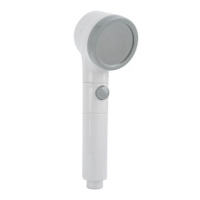 Handdouche met slang, universele schroefdraad, hoogwaardig materiaal, rugborstel, fijne straal, gelijkmatige dekking, duurzame siliconen sproeikop,