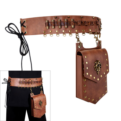 Functionele Renaissance heuptas Cosplay telefoontassen voor 1