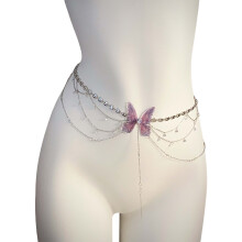 Strass-Schmetterlings-Taillenkette, modischer Taillenschmuck,
