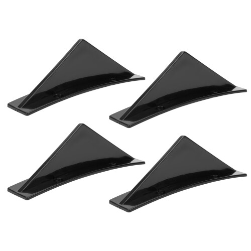 4 stücke Hinten Bumper Spoiler Kit Splitter mit 2