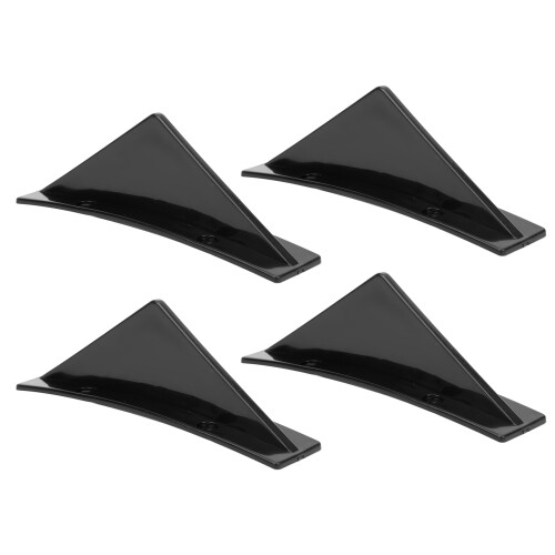 4 stücke Hinten Bumper Spoiler Kit Splitter mit 1