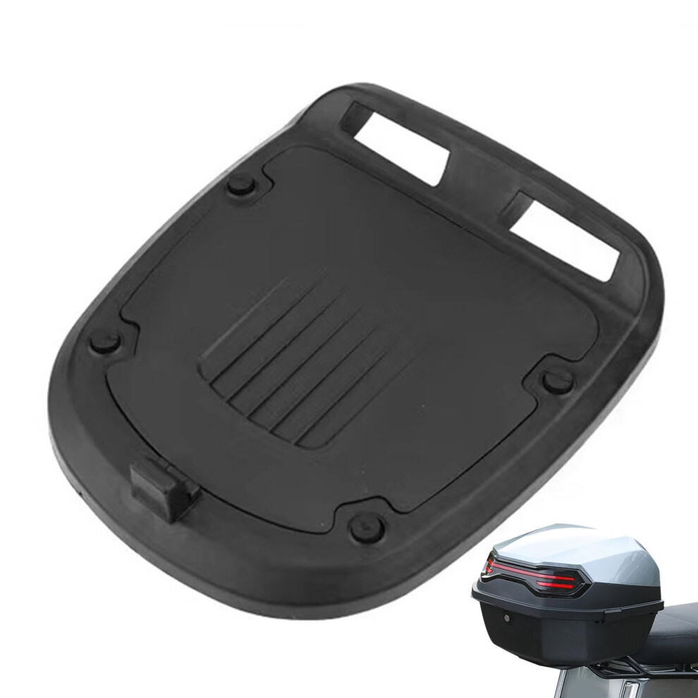 Motorcycle Luggage Rack With Case Mounting Plate For Secure Trunk Attachment And Extra Storage 9105992793129