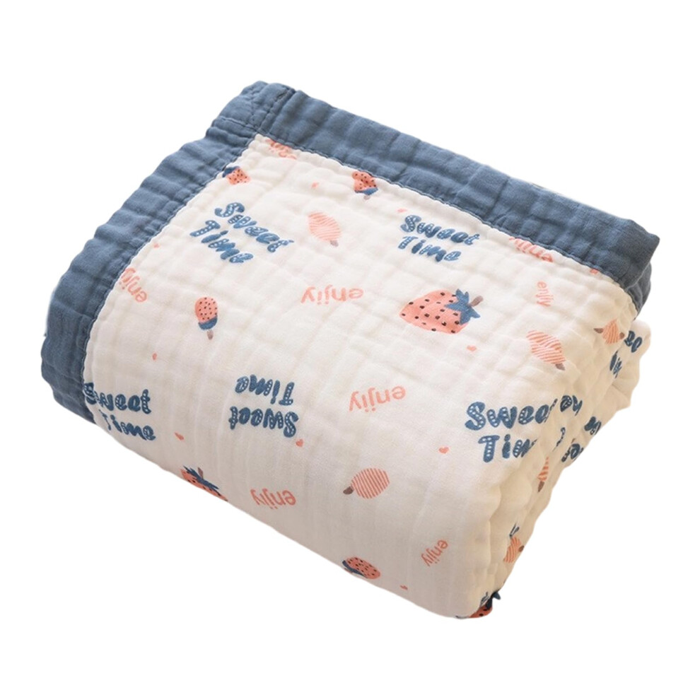 Infant Towel Wrap 6Layer Gentle Gauze Stroller Sleeve MultiPurpose Baby Blanket For Daily Comfort And Durability