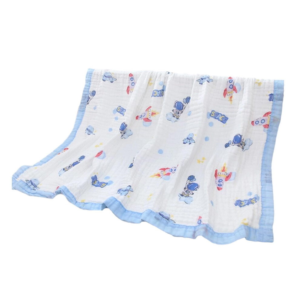Multi Purpose Infant Towel Wrap Blanket Stroller Sleeve 6Layer Gauze Material For Daily Comfort And Durability